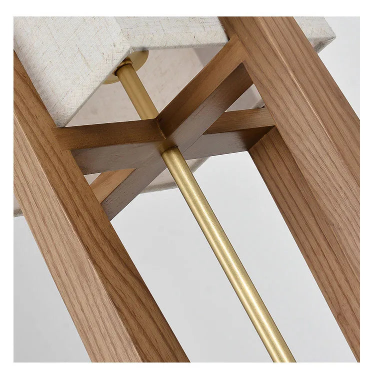 Kiru Wooden Lamp Floor & Table