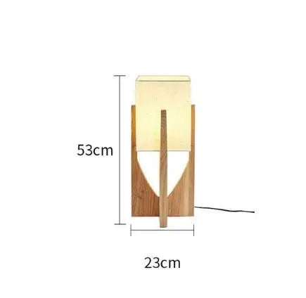 Kiru Wooden Lamp Floor & Table