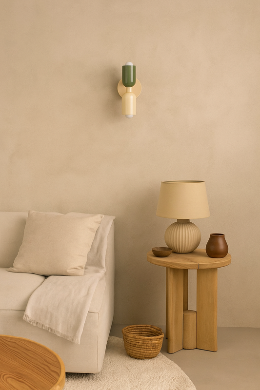 japandi/nordic living room wall light lamp minimalistic