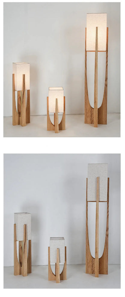 Kiru Wooden Lamp  Floor & Table