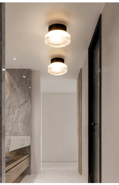 Lumo Round Glass Wall Light