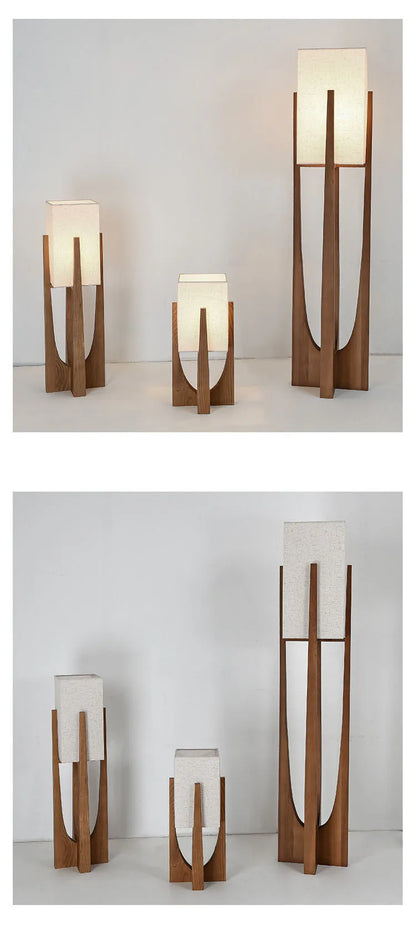 Kiru Wooden Lamp  Floor & Table
